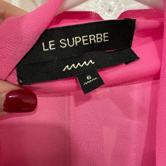 Le Superbe Pink Blouse - Picture 2 of 3
